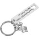 thumbnail image 4 of Stainless Steel Home Keychain Unique Housewarming Gift Key Ring for Adventures Practical Bag Ornament Durable Keepsake for Homeowners Moving, 4 of 4