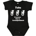 thumbnail image 3 of Inktastic Funny Tuba Player Music Joke Boys or Girls Baby Bodysuit, 3 of 5