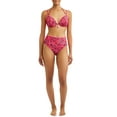 thumbnail image 2 of Time and Tru Women's Storybook Romance Push Up Bikini Swimsuit Top, 2 of 4