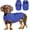 Blue, variant on XL Dog Sweaters, Soft Fleece Vest Pullover Dog Jacket with Leash Hole, Warm Winter Dog Clothes Cold Weather Doggy Dachshund Sweater for Large Dogs Cats Boy or Girl (Red, XL)