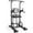Type D, variant on Sportsroyals Adjustable Power Tower 400lbs Max Weight Dip Station Pull up Bar Power Rack Push up Resistance Band for Home Gym