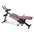 thumbnail image 3 of Queroig Adjustable Folding Sit Up Bench Abdominal Exercise Equipment Bench for Men and Women Strength Training Bench Ab Exercise Equipment for Total Body Workout, 3 of 7