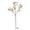 Pink, variant on Bfogop 6 PCS Babys Breath Artificial Flowers Fake Flowers Artificial Bulk White Gypsophila Bouquets Real Touch Faux Flowers for Wedding Floral Arrangement Party Home Decoration