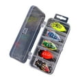 thumbnail image 3 of 5 piezas Topwater Lures Plapper Fishing señuelos señuelos flotantes artificiales Cicada biónica para regalos de pesca de lubina de truchas para, 3 of 8