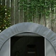 thumbnail image 5 of Topcobe Galvanized Metal 6' x 8' Outdoor Storage Tent, Heavy Duty and Waterproof Portable Shed, for Bike, Motorcycle, Tools, Sheds & Outdoor Storage Clearance, Garden Sheds & Outdoor Storage, 5 of 11