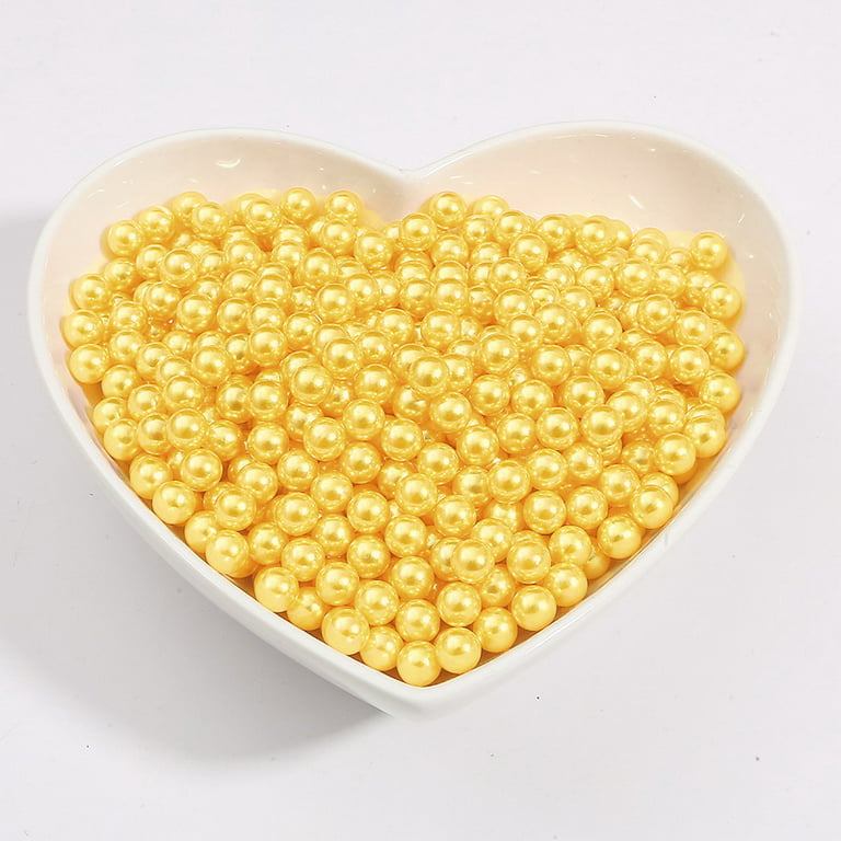 Gold Beads for Jewelry Making Spacer Beads for Bracelets for