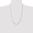thumbnail image 4 of Auriga Fine Jewelry 925 Sterling Silver Rhodium-plated 1.75 mm Round Spiga Chain Necklace for Women 26", 4 of 6
