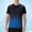 #Dark Blue, variant on Men's Gradient Color Short Sleeve Crew Neck Athletic T-Shirt,Blue,Big Men's,Tall Men's XXXXXL,Young Men's T-shirt