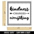thumbnail image 2 of Kindness Changes Everything Self-Inking Rubber Stamp Ink Stamper - Lime Green Ink - Small 1 Inch, 2 of 7