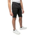 thumbnail image 4 of RAW X Men's Distressed Denim Shorts, Jet Black, 34, 4 of 7