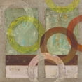 thumbnail image 2 of Altug, Mehmet 15x15 White Modern Wood Framed Museum Art Print Titled - Circles Textured II, 2 of 4