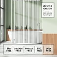 thumbnail image 4 of Virtu Waffle Shower Curtain Set, (No Hooks), Hunter Green, 4 of 10