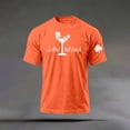 thumbnail image 5 of IWRICH A Tiny Bit Irish Irish Men's T-Shirt Short Sleeve St. Patrick's Day Tees Orange XXXXL, 5 of 5