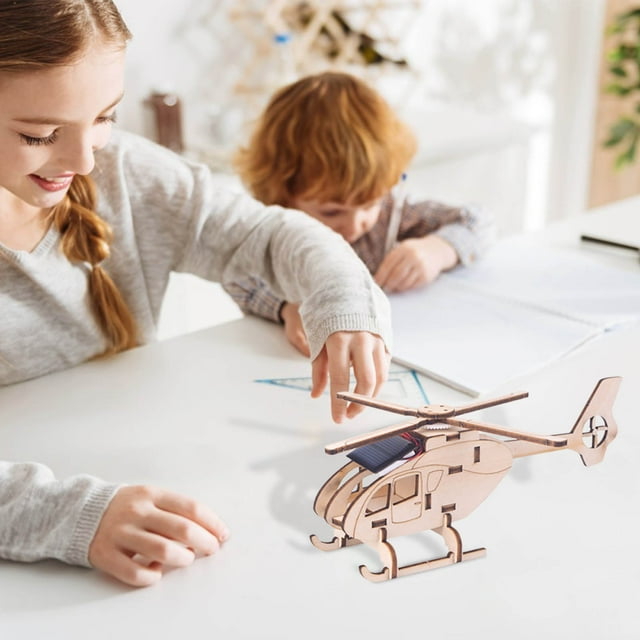Sokhug Jouets d'Expérience Scientifique pour Enfants Produits Non Finis Assemblage Manuel