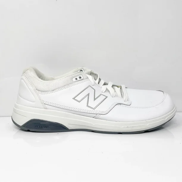 New Balance Mens 813 MW813WT White Casual Shoes Sneakers Size 9.5 D