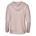 thumbnail image 2 of Boxercraft BW1501 Women's Cuddle Soft Hoodie-Blush Heather-XXS, 2 of 2