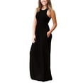 thumbnail image 2 of HAOMEILI Women's Summer Sleeveless Loose Maxi Dress Casual Long Dress with Pockets 2025 New, 2 of 5