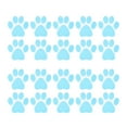 thumbnail image 1 of 20 piezas Pegatinas de huellas de perro Pegatinas de bañera de dibujos animados Calcomanías de prevención de resbalones Pasadores de bañera autoadhesivos (azul cielo), 1 of 6