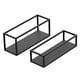 thumbnail image 1 of 2 piezas de soporte de metal para cupcakes, bandeja para servir, vitrina rectangular, juego de exhibición de mesa de postres para galletas, pasteles, 1 of 8