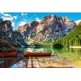 thumbnail image 2 of 1000 Piece Jigsaw Puzzle, The Dolomites Mountains, Italy, Idyllic view, Landscape puzzle, Adult Puzzle, Castorland C-103980-2, 2 of 5