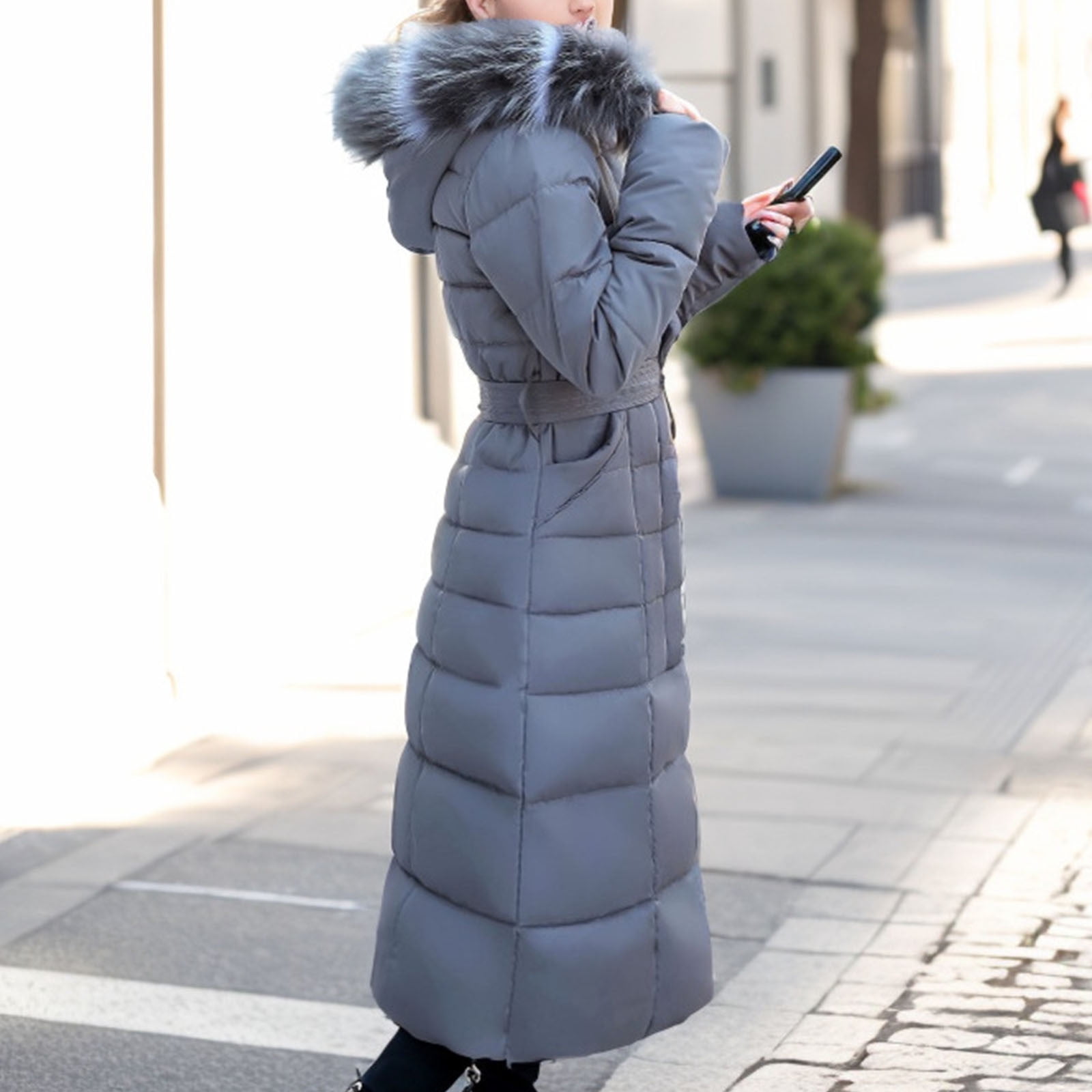 Army jacket with fur hood online
