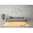 thumbnail image 3 of Ahgly Company Indoor Rectangle Abstract Orange Modern Area Rugs, 2' x 4', 3 of 4