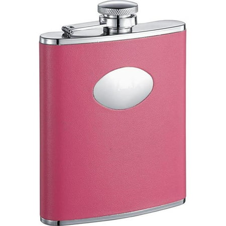 

Visol VF1257 Visol Britney Hot Pink Leather Stainless Steel Hip Flask - 6oz