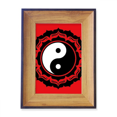 thumbnail image 1 of China Taichi Eight Diagram Pattern Photo Frame Exhibition Display Art Desktop Painting, 1 of 3