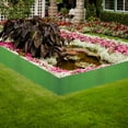 thumbnail image 6 of OFFIGAM Reusable Plastic Landscape Fence Dark Green for Garden Pathways, 6 of 8