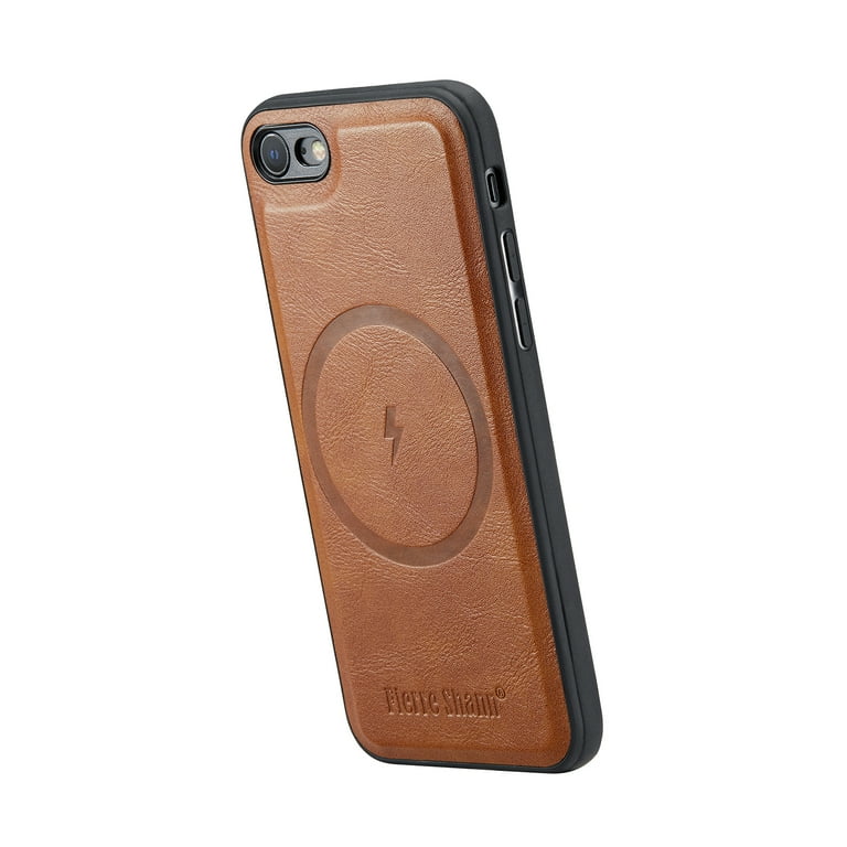 Allytechgroup 2 in 1 Detachable Wallet Case Cover for Apple iPhone SE  2022/2020 3rd 2nd Gen, Compatible with Magsafe Cards Holder Purse Pokcet  Shockproof Slim Fit Phone Case for iPhone 7 8, Brown - Walmart.com