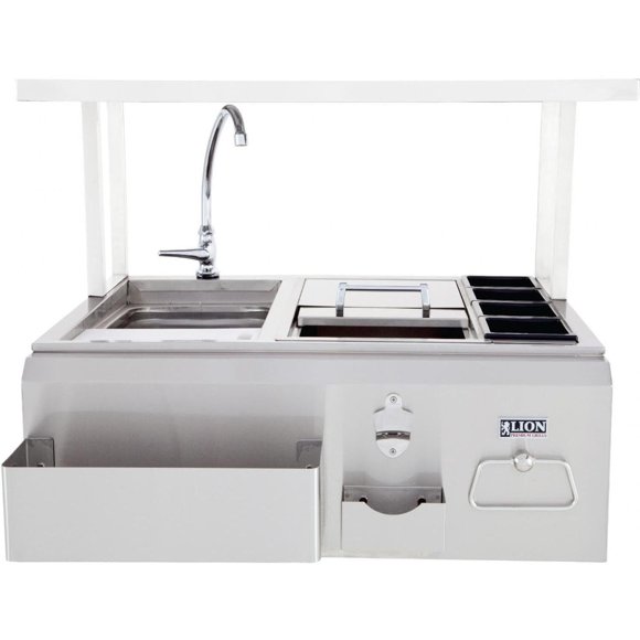 Lion Premium Grills 19836 Bar Center 30" x 25-1/4" ( TOP SHELF SOLD SEPARATELY )
