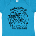 thumbnail image 4 of Inktastic Summer Vacation Mode Myrtle Beach South Carolina Boys or Girls Baby Bodysuit, 4 of 5