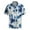 White, variant on Aloohaidyvio Men's 2025 Hawaiian Shirt Vacation Short Sleeves Coconut Printed Summer Beach Casual Button Down Shirts