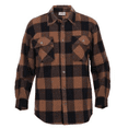 thumbnail image 2 of Rothco Extra Heavyweight Buffalo Plaid Flannel Shirt -Brown, 2 of 2
