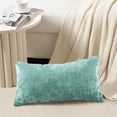 thumbnail image 4 of Home Soft Things Crushed Velvet 2 Piece Throw Pillow Cover Set - North Sea - 14" x 26", 4 of 7