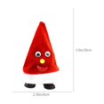 thumbnail image 3 of Fiudx juguetes Eléctrico ejecutará sombrero de Navidad juguete caminando campana oscilante luces árbol sombrero de Navidad juguete, 3 of 6