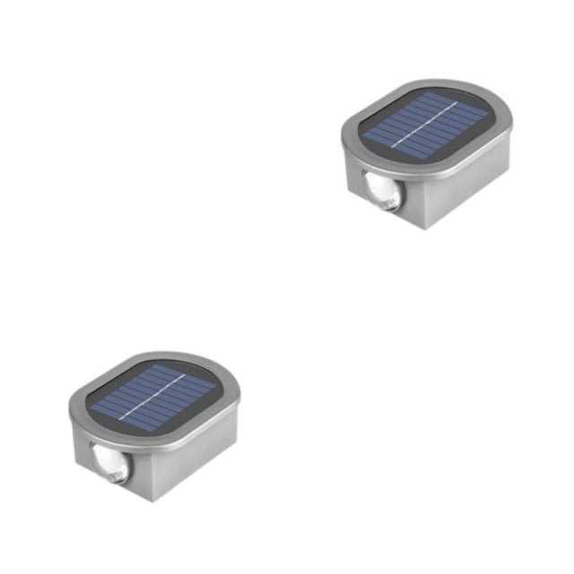 Yuarrent Lámpara de pared ecológica con energía solar: inalámbrica de larga duración Luz para exteriores LED Fácil instalación Type3 NO3