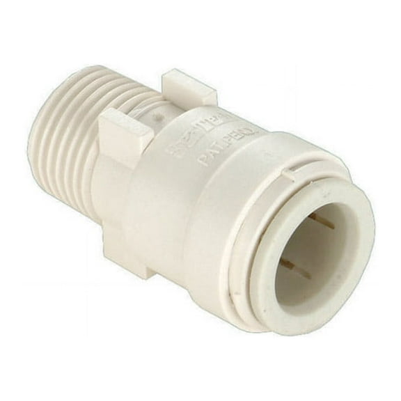 Watts Quick Connect Male Adapter - 3/4-Inch CTS x MPT - Easy Installation, Plastic