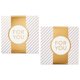 thumbnail image 5 of Cajas de regalo Hallmark 10 grandes, paquete de 2, blancas y doradas para ti, 5 of 7