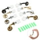 thumbnail image 5 of 1pc zinc aleación de cristal ganchos de pared colgador de pared sombrero toalla toalla gancho baño cocina solo ganchos suspensión muebles hardware, 5 of 7