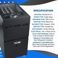 thumbnail image 3 of ACiQ 80% 100000 BTU Single Stage Gas Furnace - 21" Width Upflow/Horizontal | R32, 9-Speed, HVAC Low-NOx Heater, 3 of 8