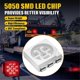 thumbnail image 5 of 12V Square LED Trailer Light Kit,IP68 Marker License Light, 5 of 5