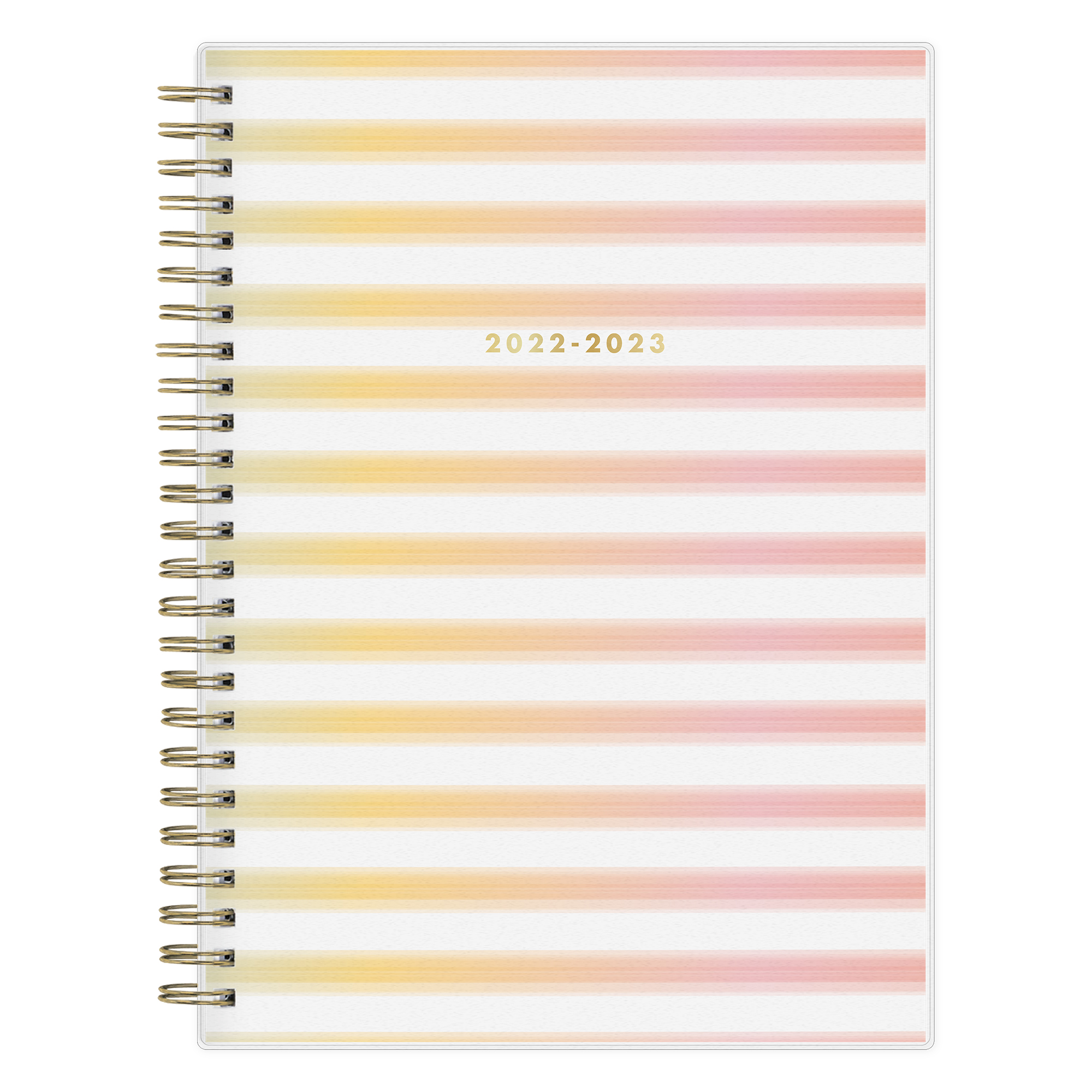 2022-2023 Weekly/Monthly Planner, 5.875x8.625, by Dabney Lee for Blue Sky, Ombre Stripes