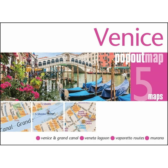 Venice Popout Map (Sheet map, folded)