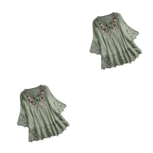 Minnieouse Camisa de moda con cuello en V: nueva apariencia y exprésate 3 diseño de estampado especial que te hace más sexy y encantador Type19 NO19