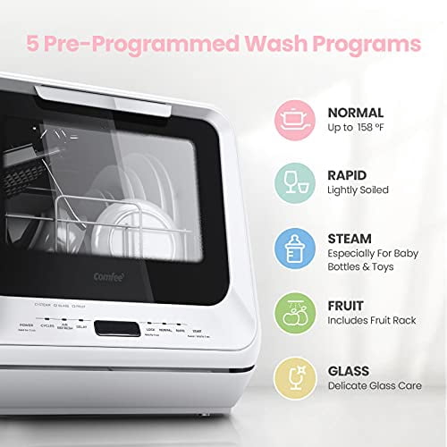 comfee mini dishwasher review