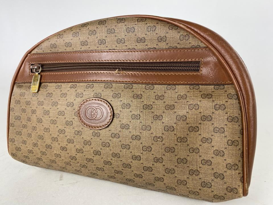 gucci pouch brown