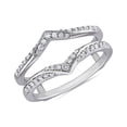 thumbnail image 1 of 0.20 Carat Excellent Round Cut Real Diamond New Design Eternity Band for Wedding Solid 18K White Gold Size 11, 1 of 7
