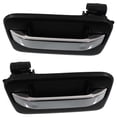 thumbnail image 4 of Rear Pair Exterior Door Handle Compatible with 2004-2014 Ford F-150 Chrome Lever With Primed Bezel Without Key Hole STX SVT Raptor XL XLT Xtr FX2 FX4 Harley-davidson Edition King Ranch, 4 of 6