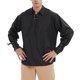 thumbnail image 3 of Camisas Y s Hombres Casual Simple Tallas grandes Color sólido Solapa Correa Camisa Top Blusa (Black, L), 3 of 4